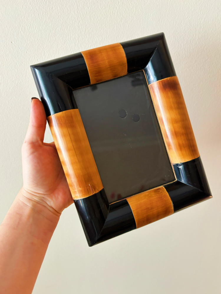 Vintage Wooden Chunky Photo Frame 