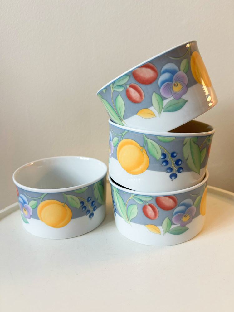 80’s Bavarian Porcelain Bowls 