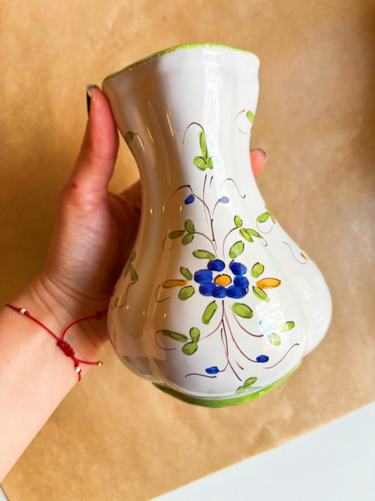 60’s French Pottery Handmade Vase 