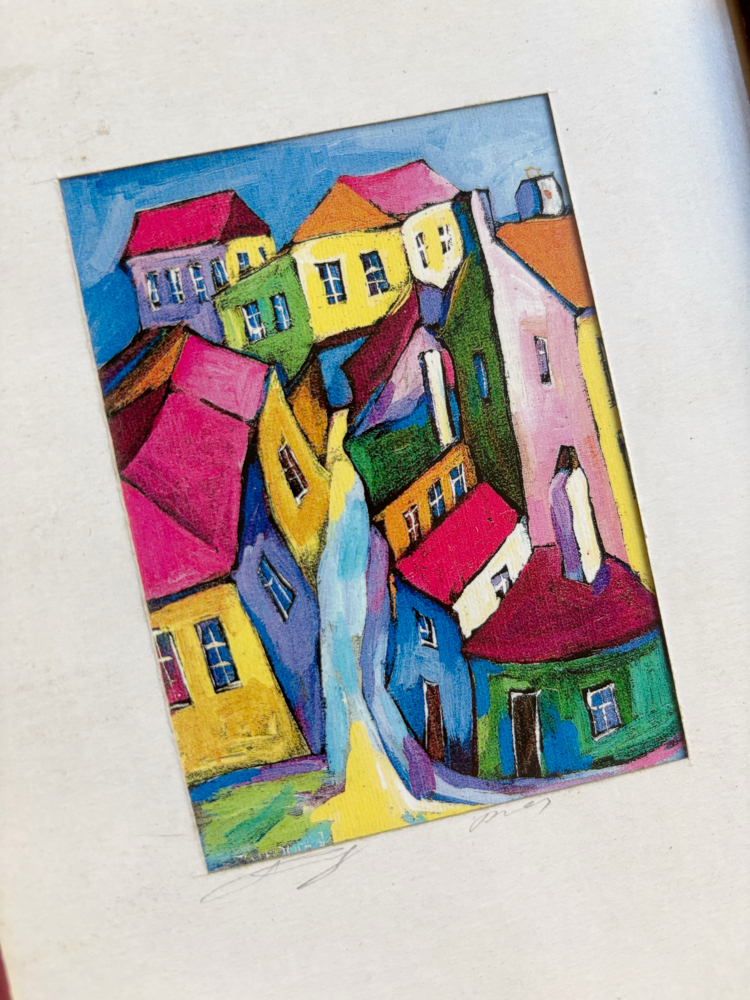 Prague Original Watercolor Artwork