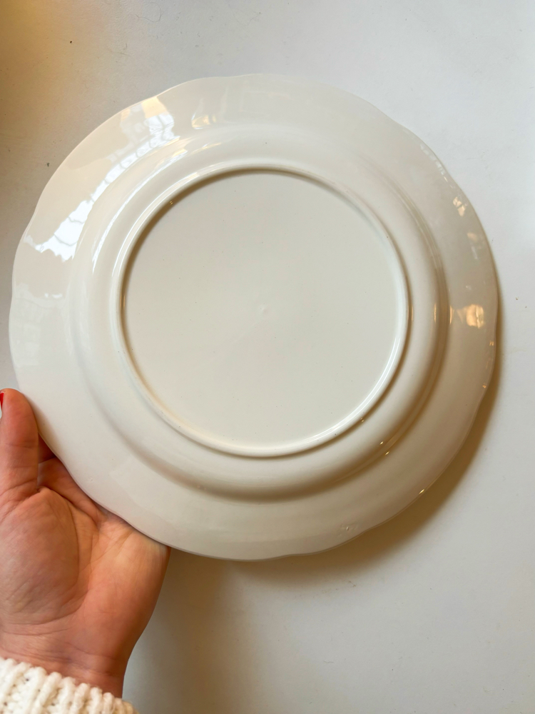 Bleu & Blanc Porcelain Wall Plate 