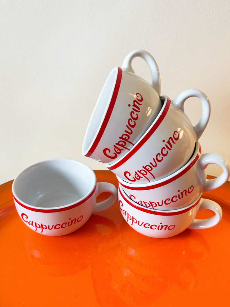 90’s Cappucino Mugs