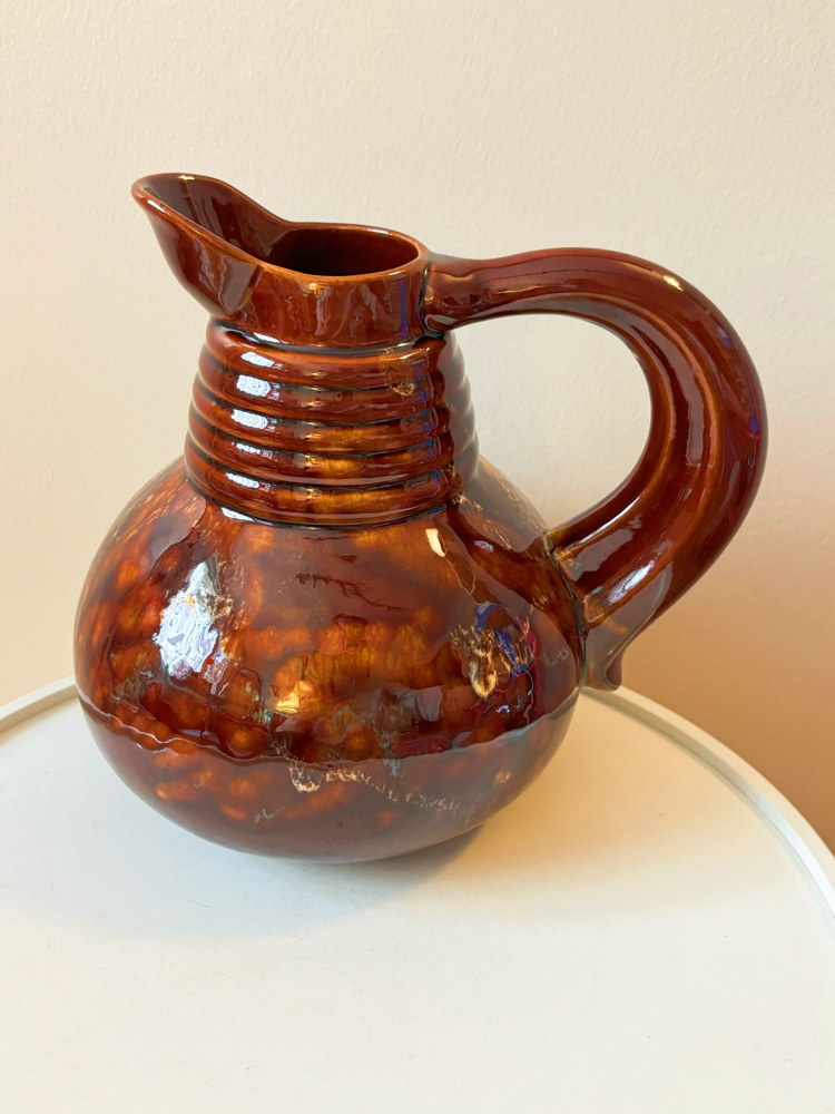 70’s Eczacibasi Ceramic Handmade Jug 