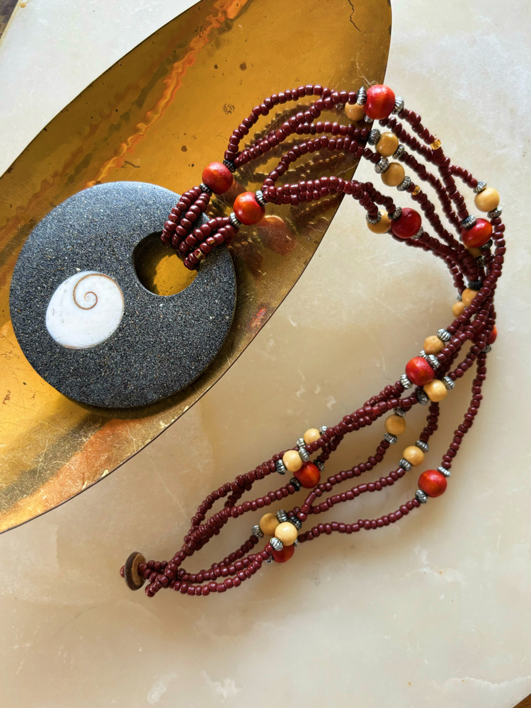 Vintage Mother of Pearl Necklace
