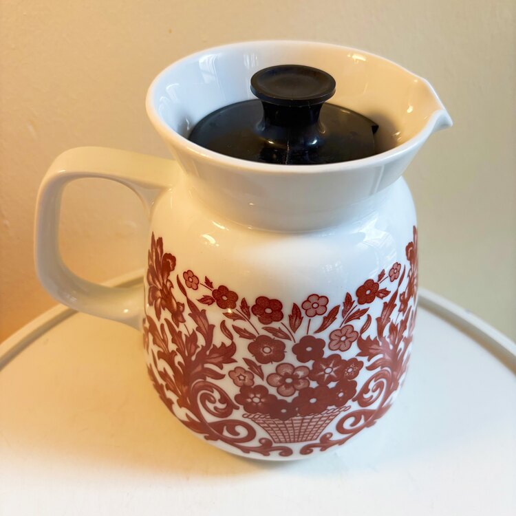 70’s German Porcelain Coffee Pot