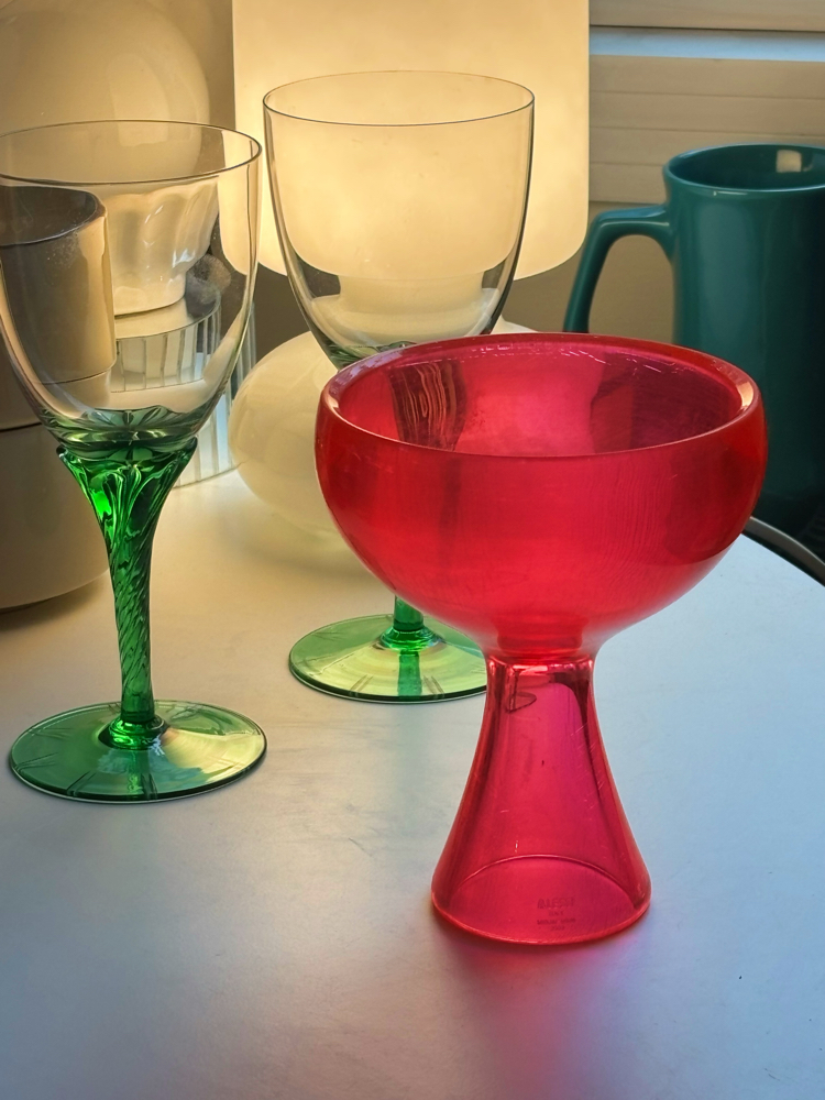 Alessi Neon Pink Bowl