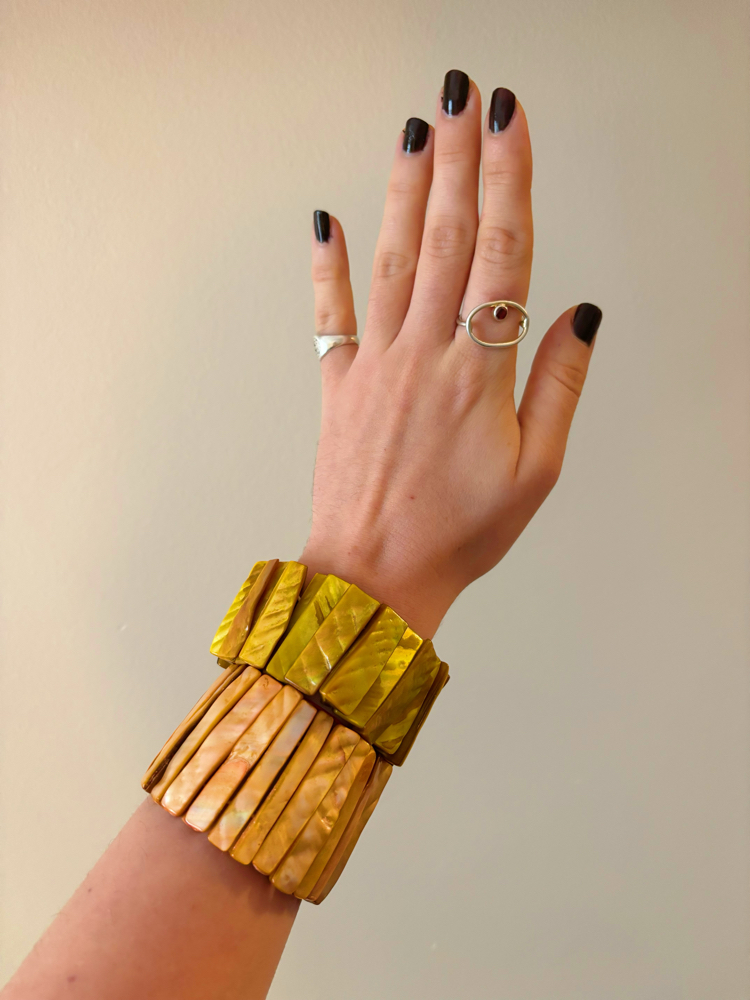 80’s Mother of Pearl Bracelets