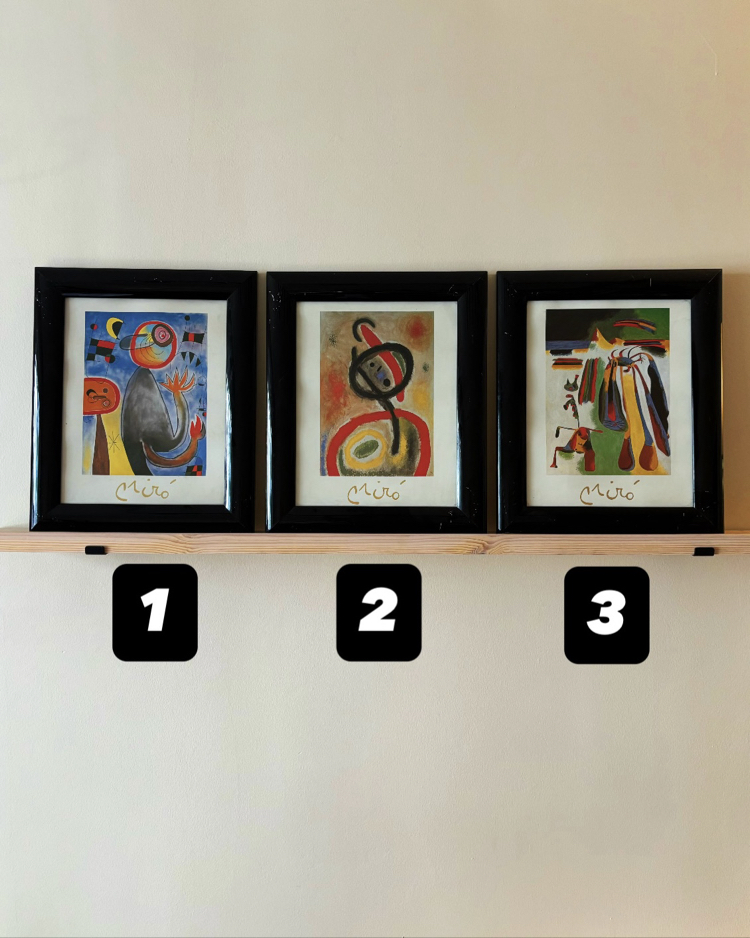 Joan Miro Framed Wall Art