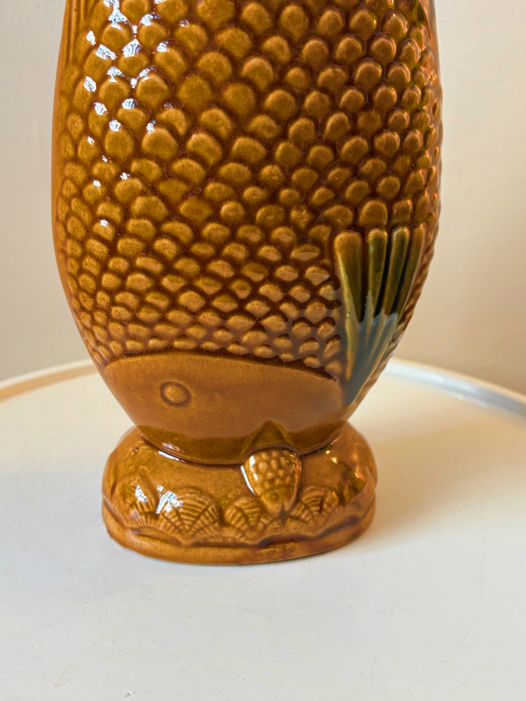 70’s Ceramic Fish Vase