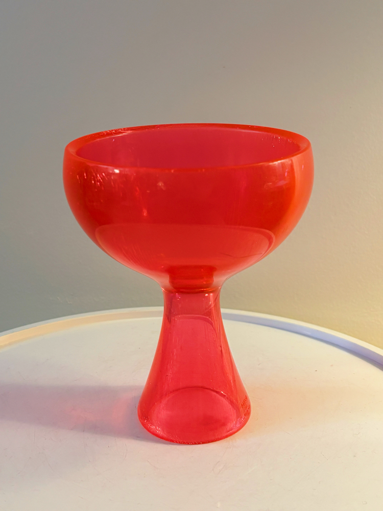 Alessi Neon Pink Bowl
