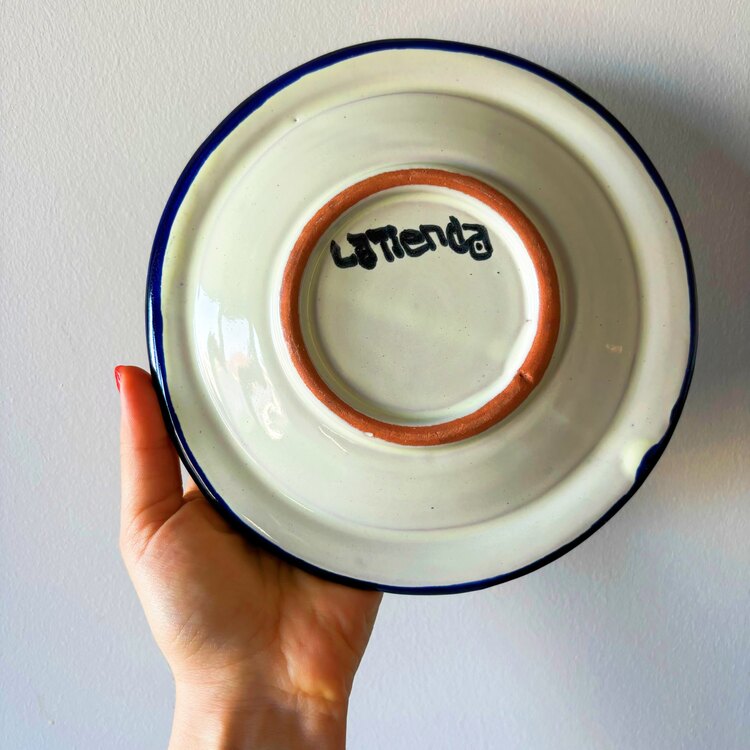 70’s Italian Handmade Large Ashtray 
