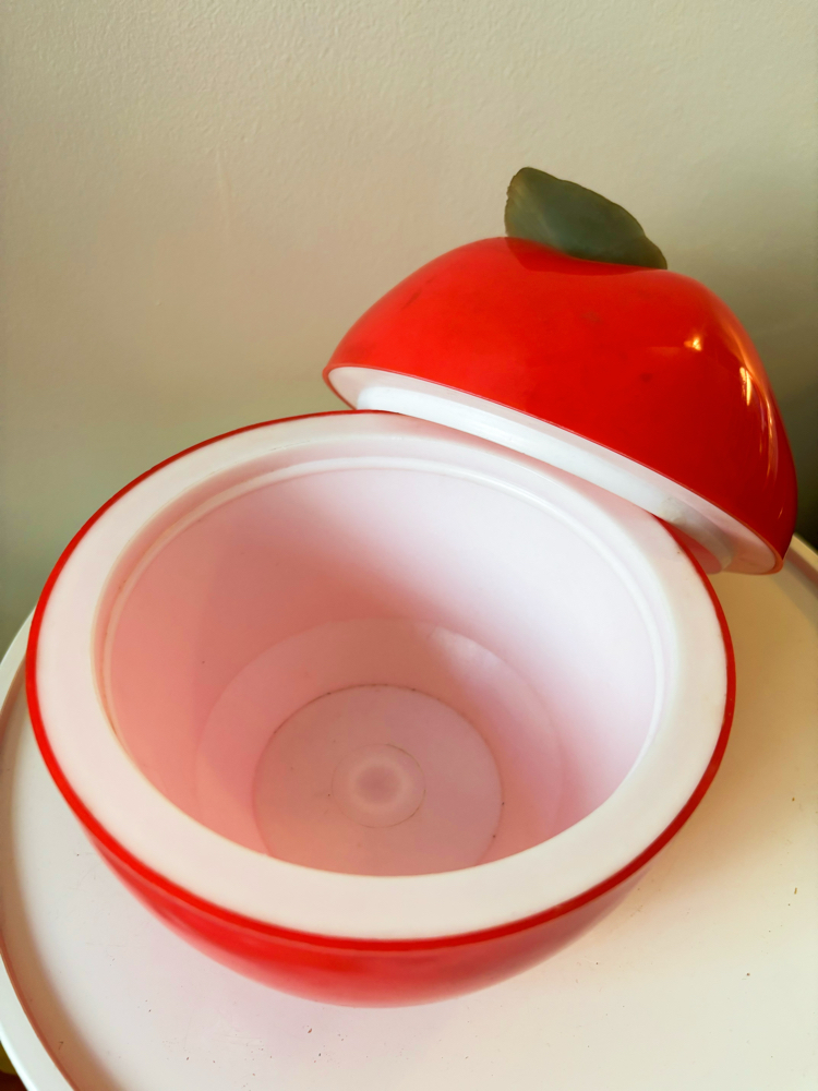80’s Red Apple Ice Bucket