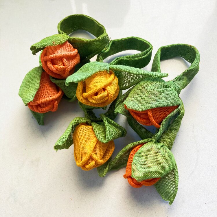 Handmade “Rose” Vintage Napkin Rings