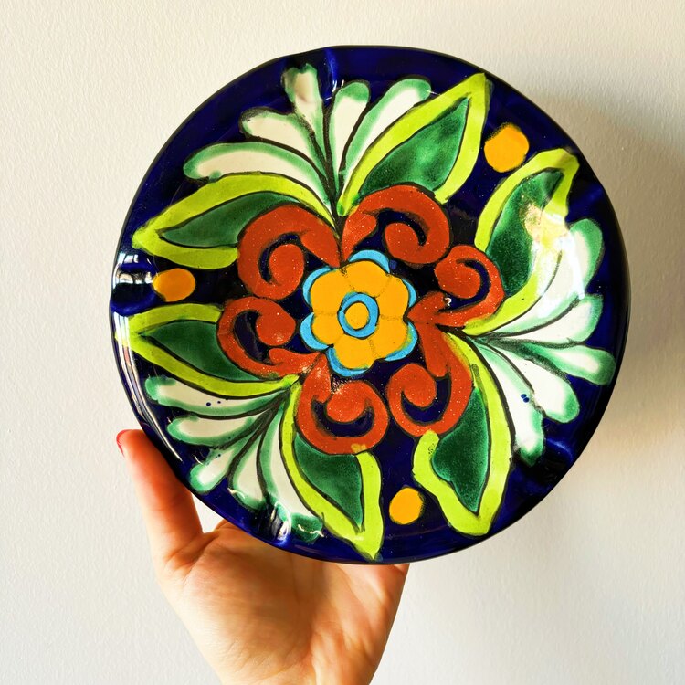 70’s Italian Handmade Large Ashtray 