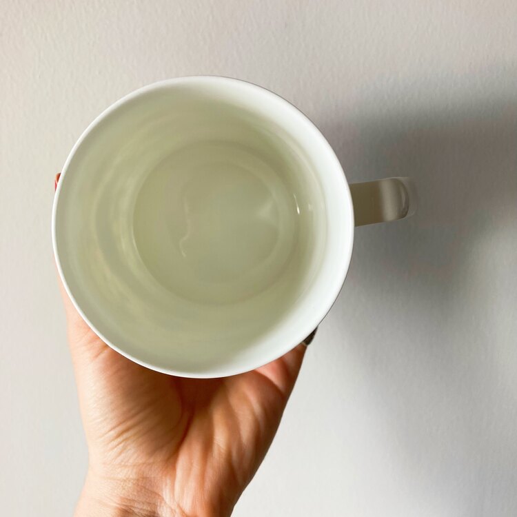 English Porcelain Teddy Bear Mugs 