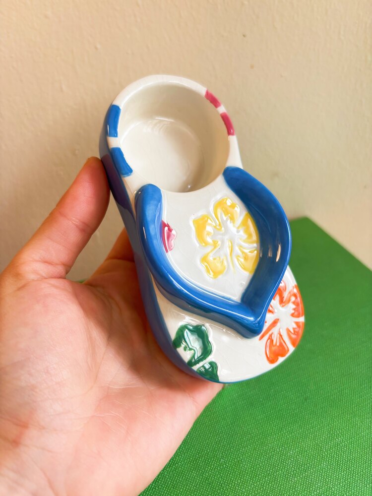 Flip-Flop Tealight Candleholder 