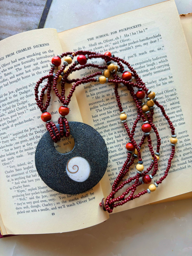 Vintage Mother of Pearl Necklace
