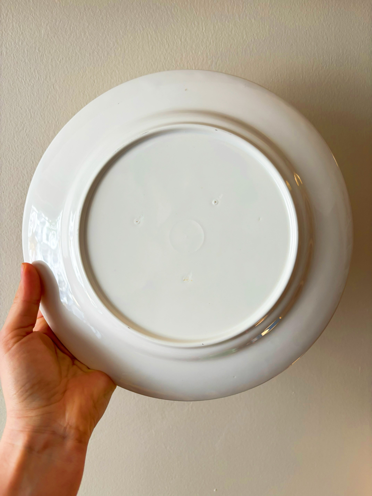 Veggies Porcelain Wall Plate