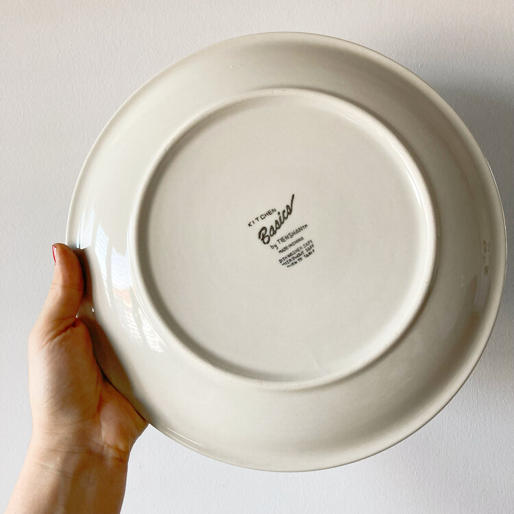 Cherries & Plums Ceramic Plates 