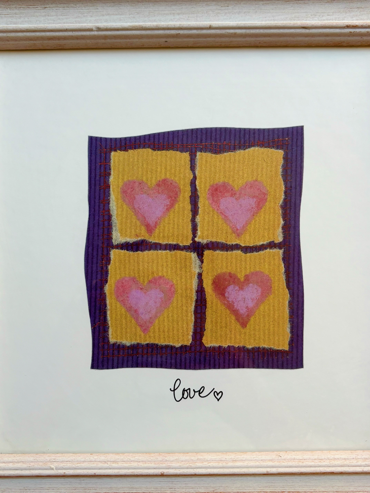 “Friendship Sayings: Love” Framed Art 