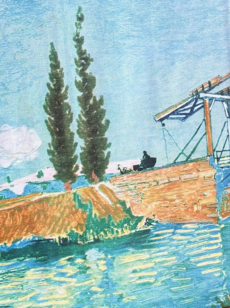 Vincent Van Gogh “Langlois Bridge” Framed Art