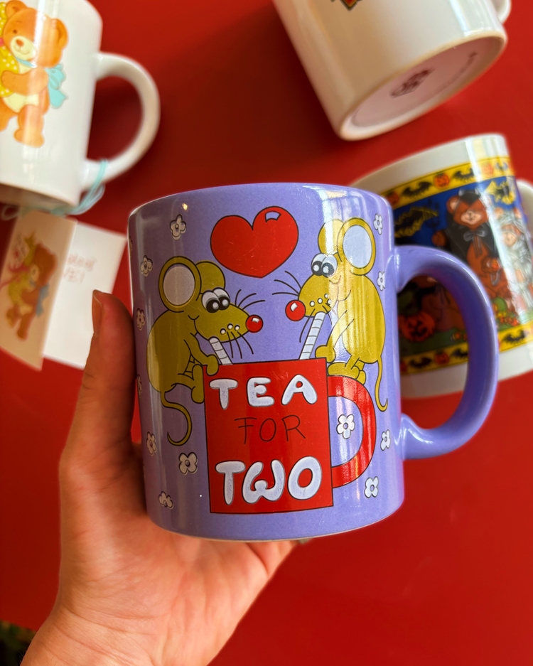 Vintage Funky Mugs 