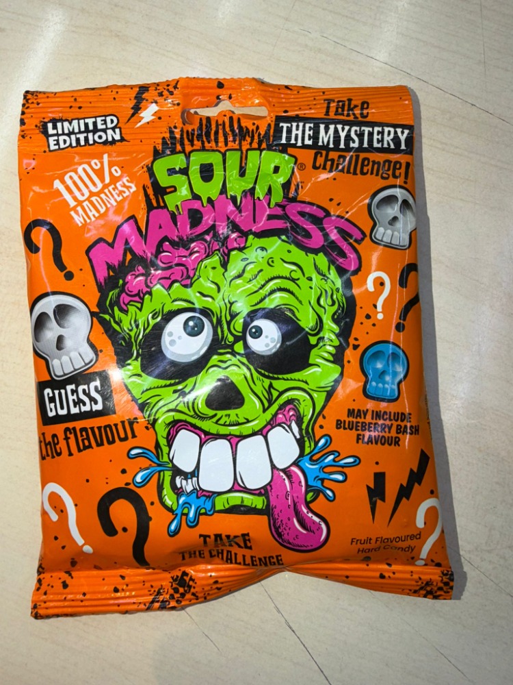Sour Madness Mystery Challenge