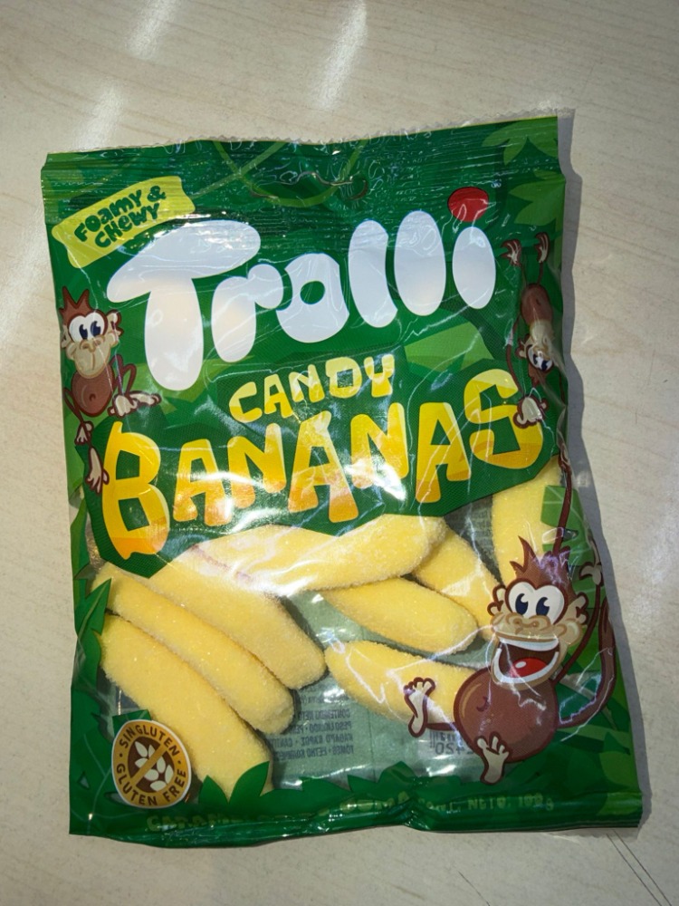 Trolli Candy Bananas