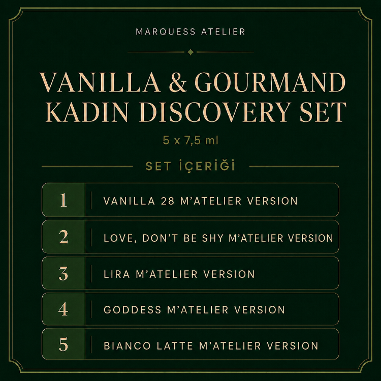 Vanilla & Gourmand Kadın Discovery Set | 5 x 7,5 ml