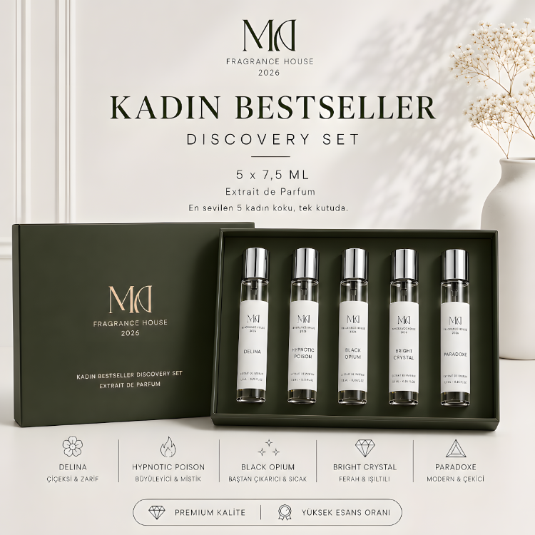 Kadın Bestseller Discovery Set | 5 x 7,5 ml