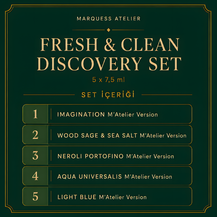 Fresh & Clean Discovery Set | 5 x 7,5 ml