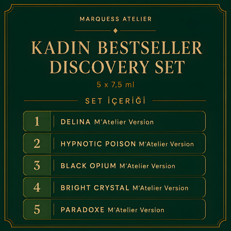 Kadın Bestseller Discovery Set | 5 x 7,5 ml