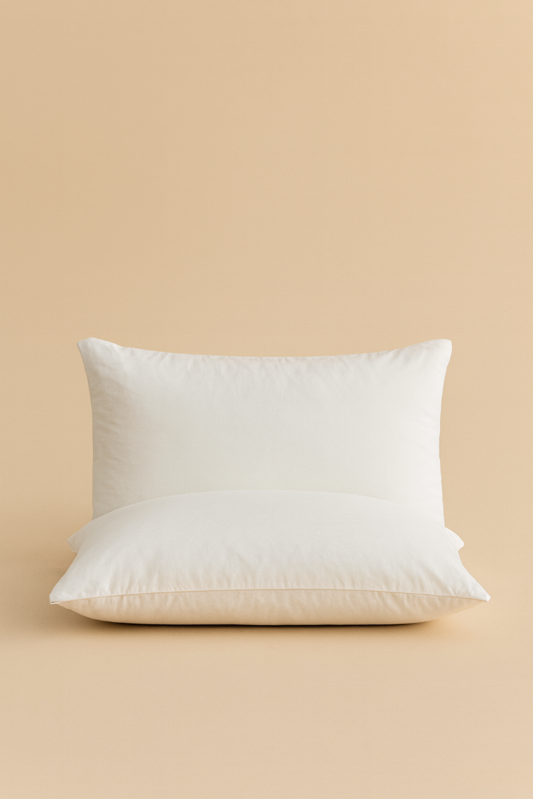1 ADET YASTIK (50 X 70 CM ) - %100 DOĞAL MERİNOS KUZU YÜN DOLGULU