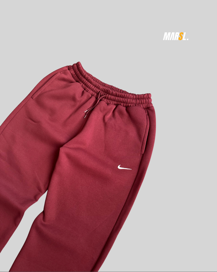 NKE Vintage Baggy Cherry (Vişne) Tracksuit (Ayarlanabilir Paça Lastiği Mevsimlik KUMAŞ)