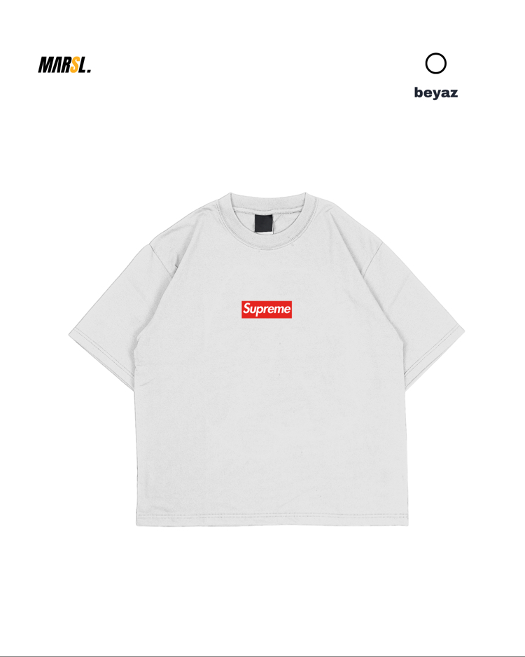 SPRM Baskılı Oversize Premium Tişört 