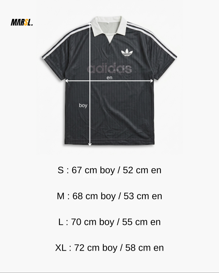 ADDS Loose Fit Kabartma Baskılı Yakalı Forma Tişört Siyah