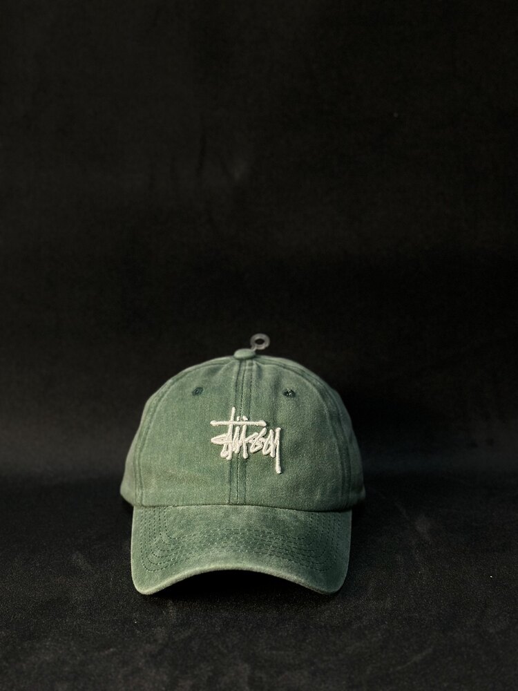 Stüssy Acid Wash Yeşil Cap