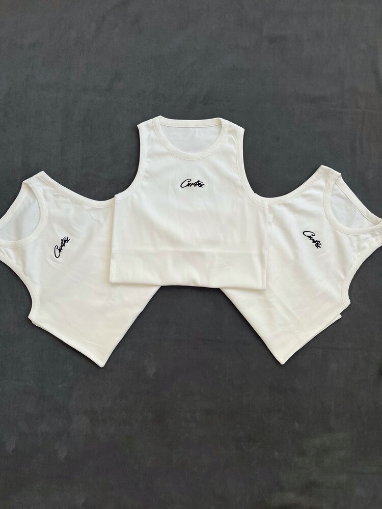 Corteiz Beyaz Tank Top Atlet