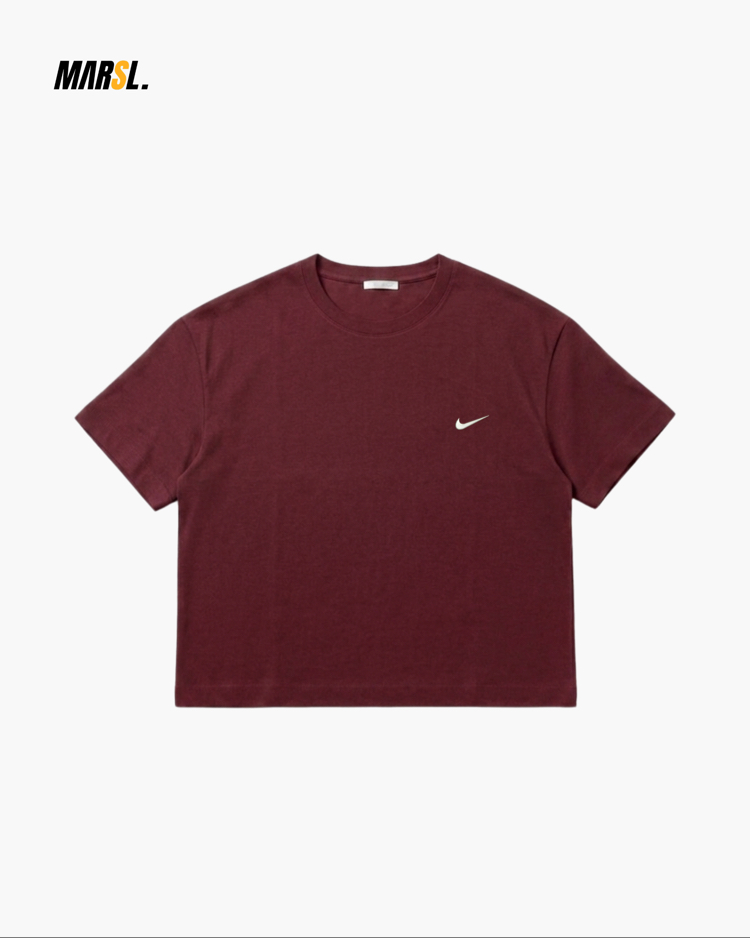 NKE Cherry Nakış Logolu Premium Oversize Boxy Tişört
