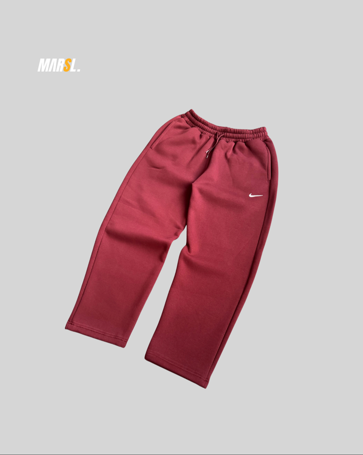 NKE Vintage Baggy Cherry (Vişne) Tracksuit (Ayarlanabilir Paça Lastiği Mevsimlik KUMAŞ)