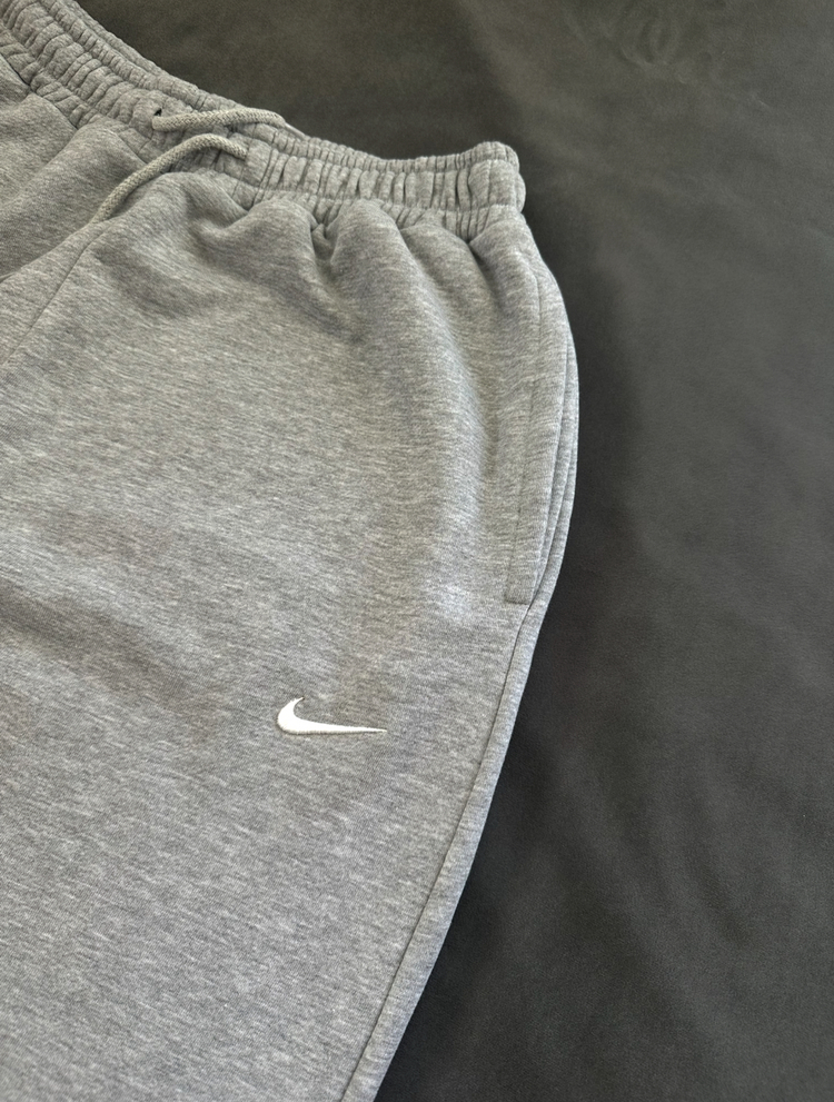 NKE Vintage Baggy Gri Tracksuit (Ayarlanabilir Paça Lastiği MEVSİMLİK KUMAŞ)