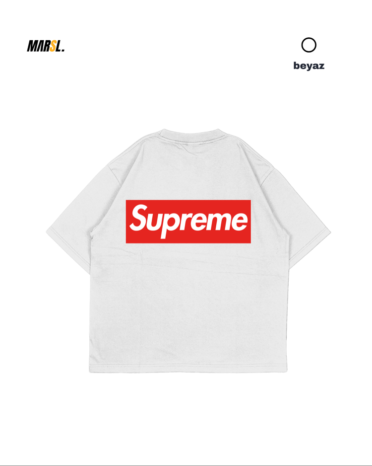 SPRM Baskılı Oversize Premium Tişört 