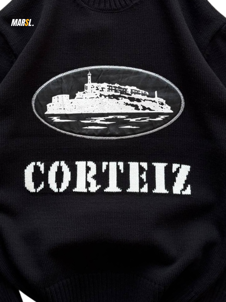 CRTZ Regular Fit Triko Siyah Kazak