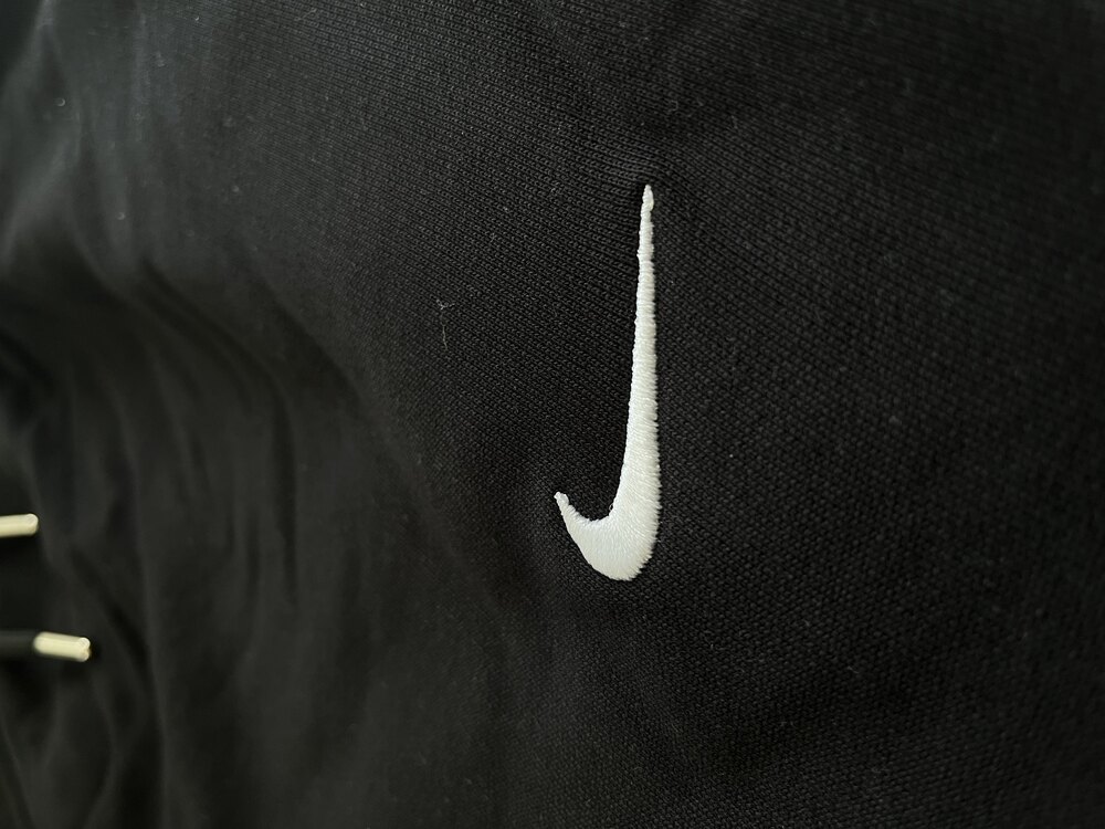 NKE Vintage Baggy Siyah Tracksuit (Ayarlanabilir Paça Lastiği MEVSİMLİK KUMAŞ)