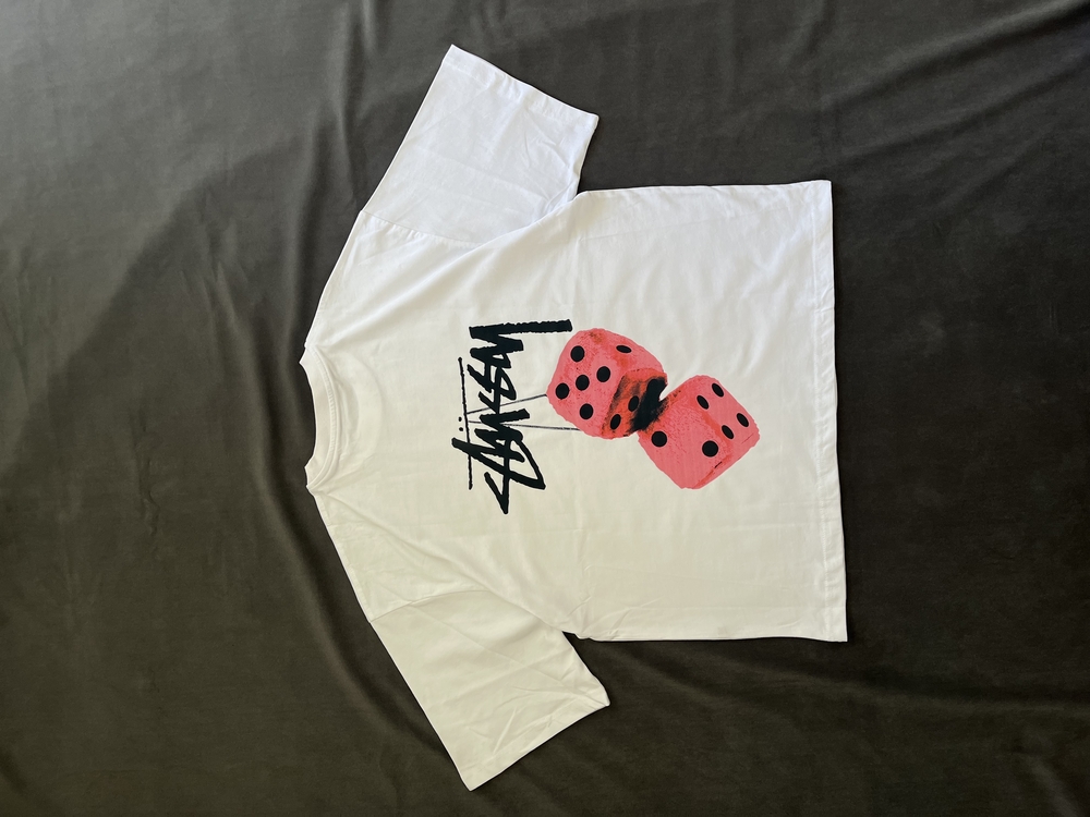 STSSY Fuzy Dice Tshirt 
