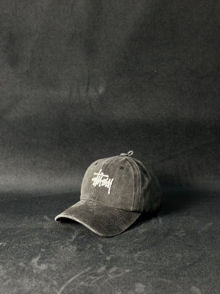 Stüssy Acid Wash Siyah Cap