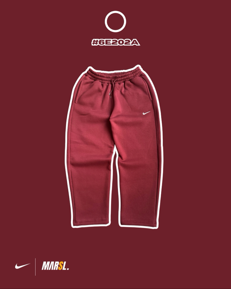 NKE Vintage Baggy Cherry (Vişne) Tracksuit (Ayarlanabilir Paça Lastiği Mevsimlik KUMAŞ)