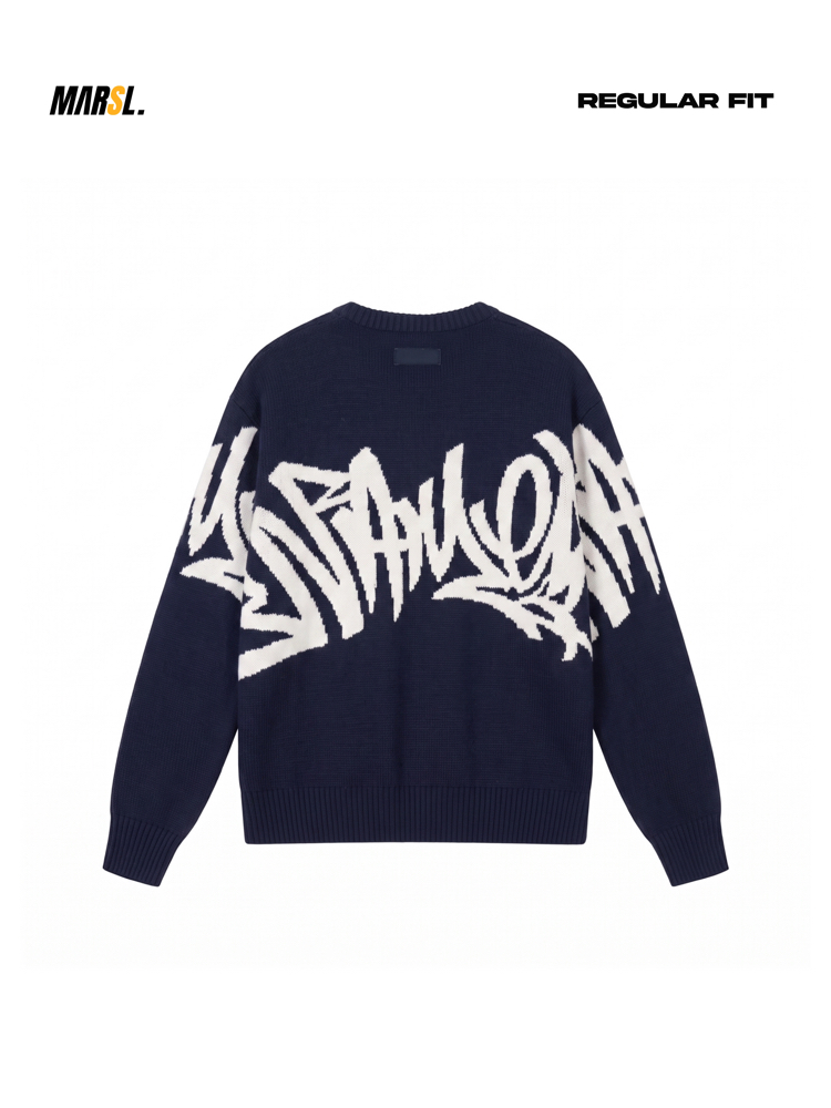 SYNA Regular Fit Triko Lacivert Kazak