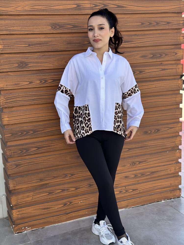 Leopar Gömlek 