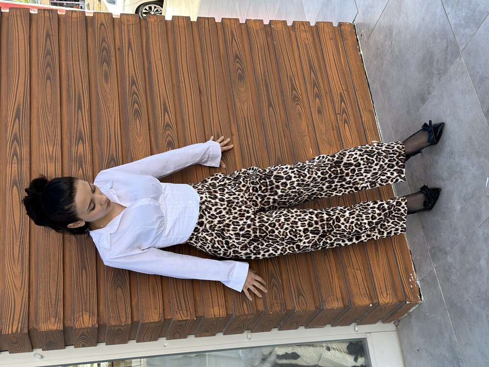 Leopar Pantolon 